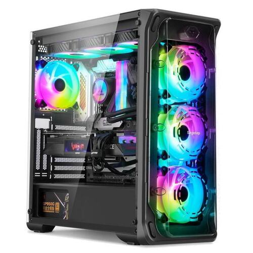 LUX 360 Segotep Корпус Segotep LUX 360 Top: 360 liquid cooler free space front: 12CM ARGB fans * 3pcs