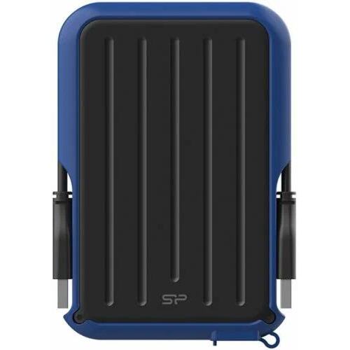 SP050TBPHD66LS3B Внешний жесткий диск 5TB Silicon Power Armor A66, 2.5", USB 3.2, Синий