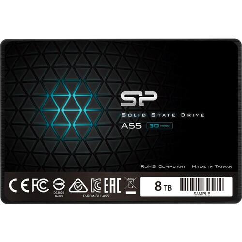 Накопитель SSD Silicon Power SATA-III 8TB SP008TBSS3A55S25 Ace A55 2.5"