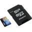   Silicon Power Superior Pro SP032GBSTHDU3V20SP microSDHC UHS-I Class 3 (U3), Class 10 32  +microSD->SD ,  