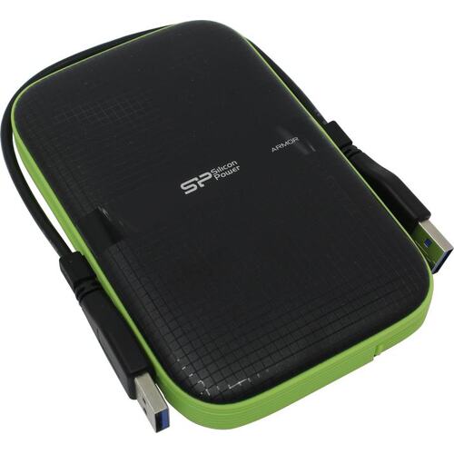Внешний жесткий диск 2.5" Silicon Power Armor A60 5 Тб SP050TBPHDA60S3K USB 3.1 Gen1 5 Gbps (=USB 3.0)