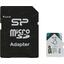   Silicon Power Elite SP064GBSTXBU1V21SP microSDXC UHS-I Class 1 (U1), Class 10 64  +microSD->SD ,  