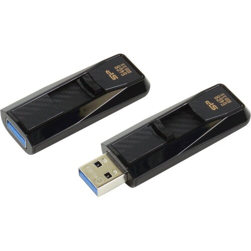 Флешка Silicon Power Blaze B50 SP064GBUF3B50V1K USB 64 ГБ
