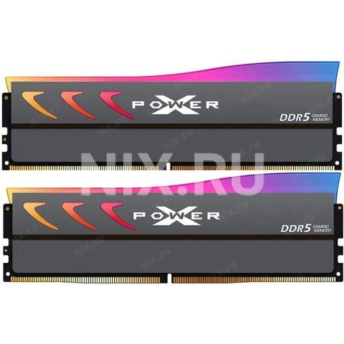 Модуль памяти Silicon Power Xpower Storm <SP064GXLWU60AFDK> DDR5 2x 32 Гб <PC5-48000>