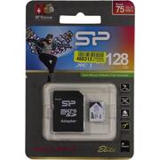   Silicon Power Elite SP128GBSTXBU1V21SP microSDXC UHS-I Class 1 (U1), Class 10 128  +microSD->SD 