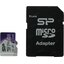   Silicon Power SP128GBSTXDU3V20AB microSDXC A1, V30, UHS-I Class 3 (U3) 128  +microSD->SD ,  