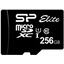 Флеш карта microSDXC Silicon Power 256GB SP256GBSTXBV1V20 Elite w/o adapter, вид сверху