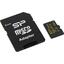   Silicon Power SP256GBSTXDV3V1GSP microSDXC A1, V30, UHS-I Class 3 (U3), Class 10 256  +microSD->SD ,  