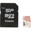   Silicon Power SP256GBSTXDV3V20SP microSDXC A1, V30, UHS-I Class 3 (U3), Class 10 256  +microSD->SD ,  