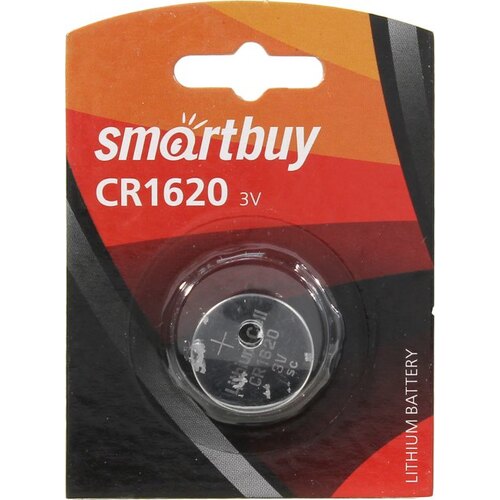 Батарейки CR1620 SmartBuy Lithium Battery CR1620/1B 1 шт.