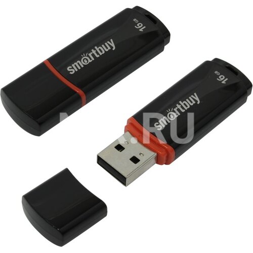 Флешка SmartBuy Crown SB16GBCRW-K_С USB 16 ГБ