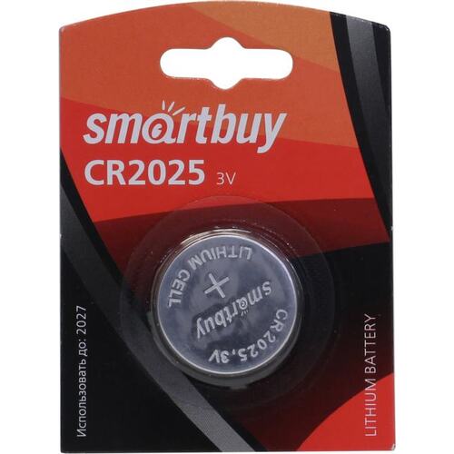 Батарейки CR2025 SmartBuy Lithium Battery SBBL-2025-1B 1 шт.