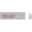 Комплект клавиатура + мышь SmartBuy SBC-218346AG-W, вид сверху
