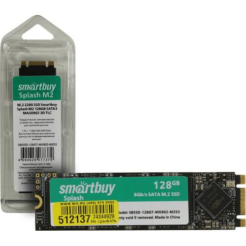 SSD SmartBuy Splash M2 <SBSSD-128GT-MX902-M2S3>