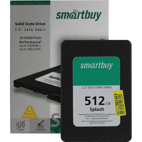 SSD SmartBuy Splash 2019 <SBSSD-512GT-MX902-25S3>