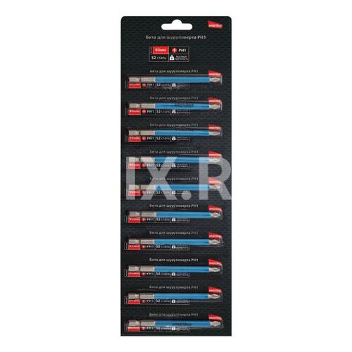 SBT-SCB-PH1-90p2 Бита для шуруповерта PH1 длина 90 мм, материал S2, Smartbuy tools