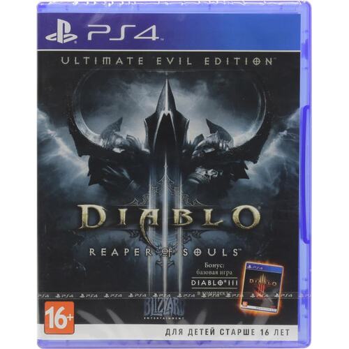 Видеоигра "Diablo III: Reaper of Souls. Ultimate Evil Edition" для PlayStation 4
