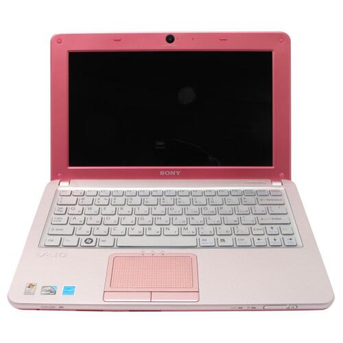 Ноутбук Sony VAIO VPC-W11S1R/P+VGP-AKW1-Pink (Intel Atom N280, 1 ГБ, 160 Гб HDD, WiFi, Bluetooth, 10")
