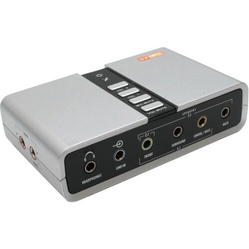 Звуковая карта USB 2.0 St-Lab 7.1 Channel USB 2.0 Sound Box (M-330)