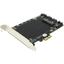 SATA RAID контроллер St-Lab PCI-E SSD+SATA 6G adapter A-550 PCI Express, вид спереди