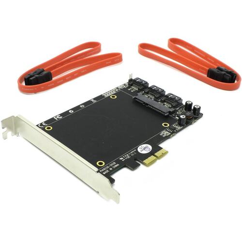 SATA RAID контроллер St-Lab PCI-E SSD+SATA 6G adapter A-550 PCI Express