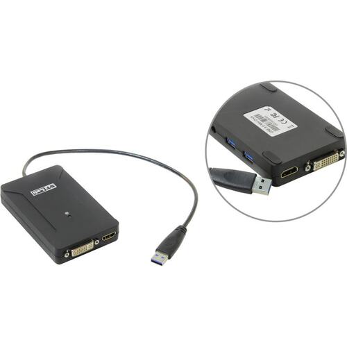 Внешняя видеокарта USB 3.0 St-Lab U-1100 USB 3.0 Mini Dock