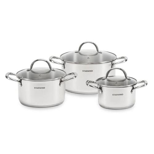 Набор кастрюль Starwind Chef Family 6 предметов (SW-CH1006)