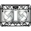 Подставка для ноутбука STM electronics IP33 Black Gaming ICEPAD <IP33 Black>, вид сверху