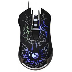 SunWind Gaming Optical Mouse <SW-M705G Black> (RTL) USB 6btn+Roll