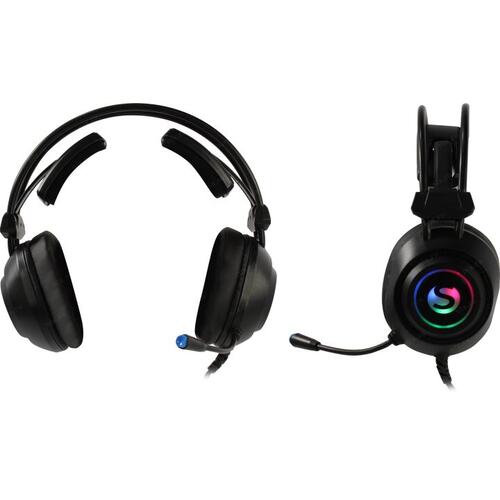 Наушники с микрофоном SunWind SW-HS710G Black