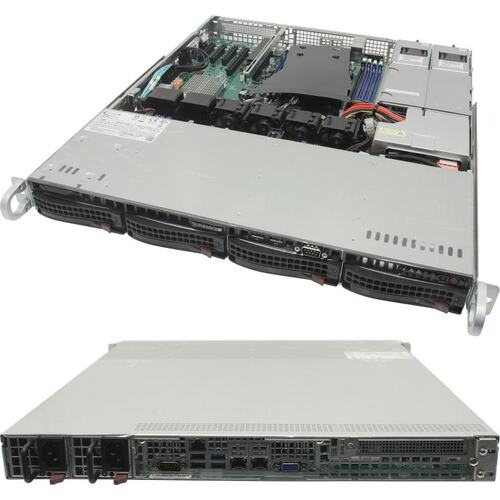 Серверная платформа 1U Supermicro SuperServer 5019P-MTR