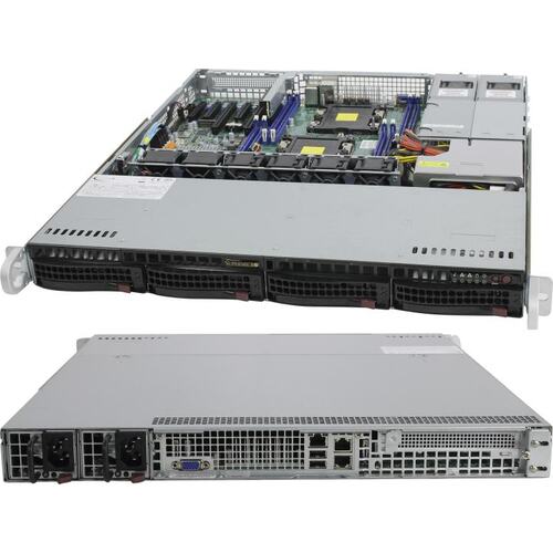 Серверная платформа 1U Supermicro SuperServer 6019P-MTR