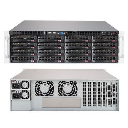 Корпус для системы хранения JBOD Supermicro SuperChassis 836BE1C-R1K03JBOD E-ATX 1000 Вт