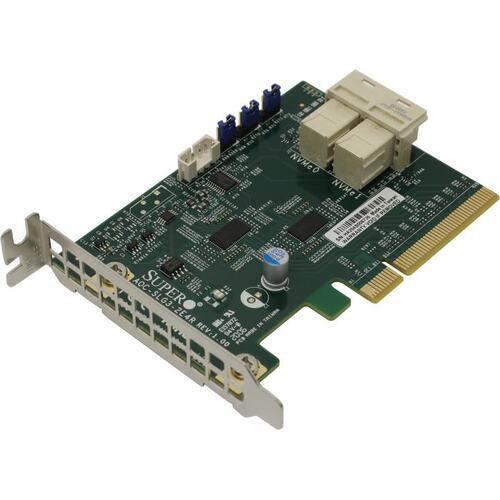 HBA-адаптер Supermicro AOC-SLG3-2E4R PCI Express