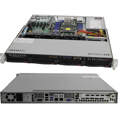 Серверная платформа 1U Supermicro SuperServer SYS-5019P-MT