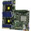 Серверная материнская плата 2х Socket LGA3647 Supermicro X11DDW-NT 12LRDIMM DDR4/3DS LRDIMM DDR4/Registered DDR4 E-ATX с разъемом WIO, вид основной
