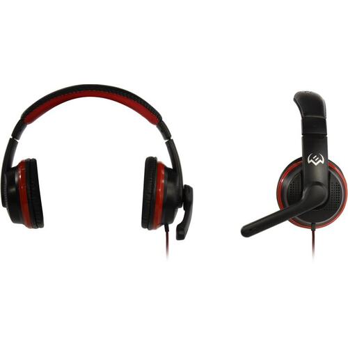 Наушники с микрофоном SVEN AP-G112MV Red