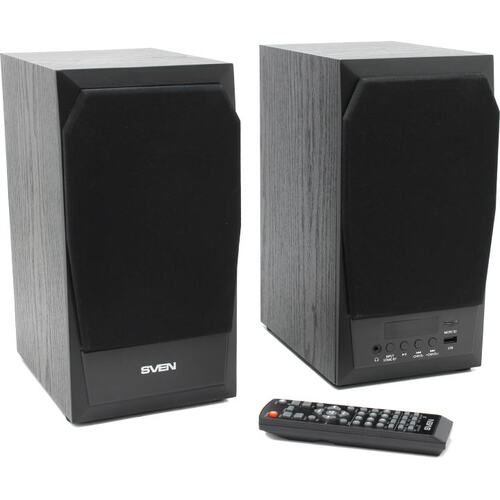 Б/У Колонки SVEN MC-10 (2x25W, Bluetooth, microSD, FM, ПДУ)