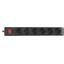 Сетевой фильтр SVEN Optima Black 5м, вид сверху