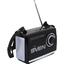 SVEN <SRP-155 Black> Радиоприёмник (3W, FM/AM/SW, Bluetooth, USB, microSD, фонарь, Li-Ion), вид основной