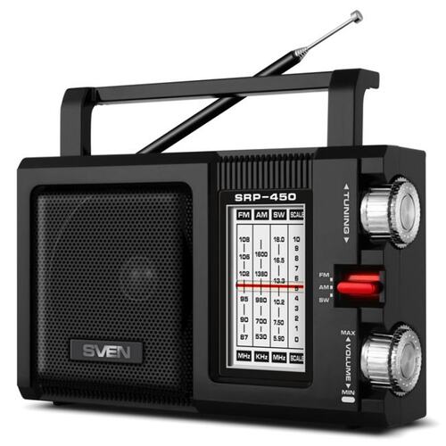 SRP-450, черный (3 Вт, FM/AM/SW)