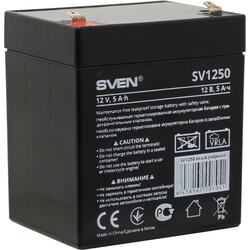 Аккумулятор SVEN SV1250 (12V, 5Ah) для UPS