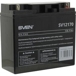 Аккумулятор SVEN SV17-12/SV12170 (12V,17Ah) для UPS