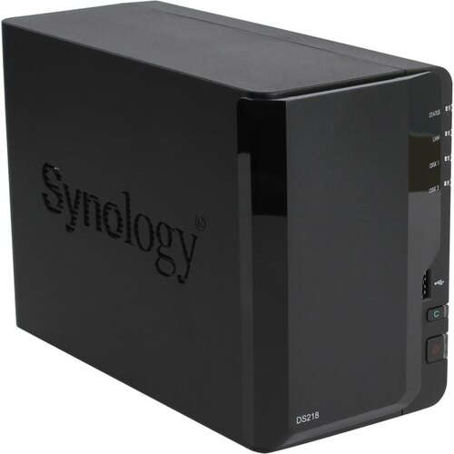 Сетевое хранилище на 2 диска Synology DiskStation DS218
