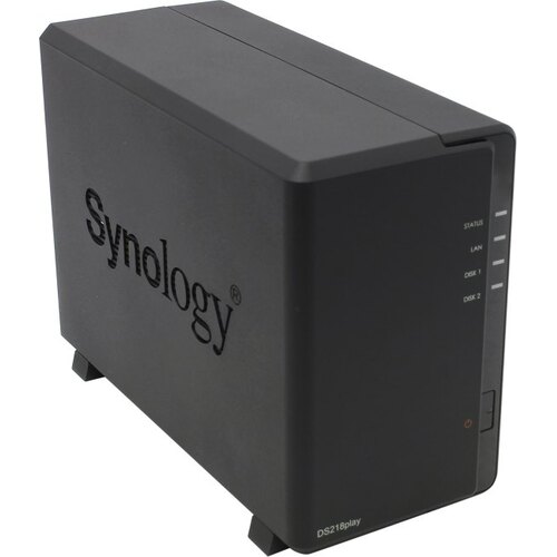 Сетевое хранилище на 2 диска Synology DiskStation DS218play