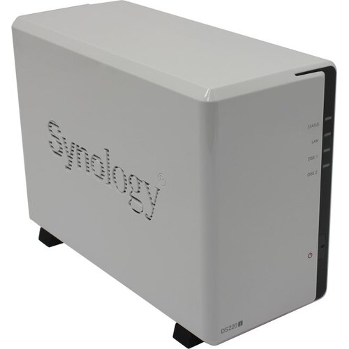 Сетевое хранилище на 2 диска Synology DiskStation DS220j