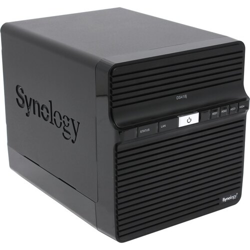 Сетевое хранилище на 4 диска Synology DiskStation DS418J