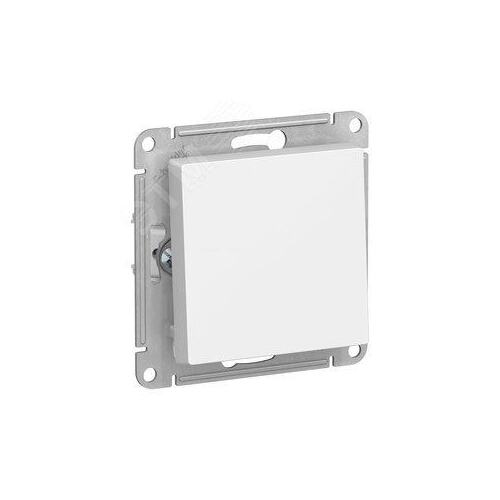 Выключатель Systeme Electric ATN000115 AtlasDesign, с самовозвратом, сх.1, 10АХ, механизм, белый