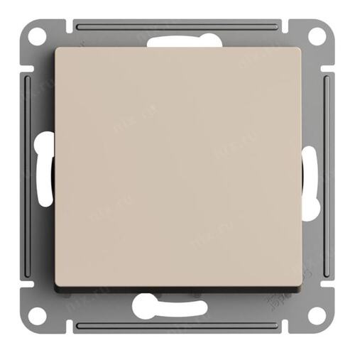 Schneider Electric ATN001211 ATLASDESIGN 1-клавишный ВЫКЛЮЧАТЕЛЬ, сх.1, 10АХ, механизм, ПЕСОЧНЫЙ