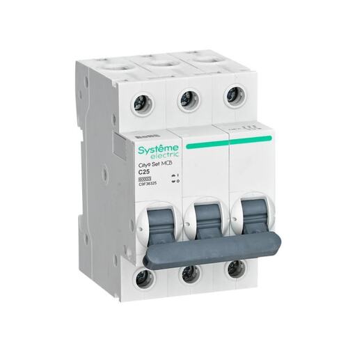 Schneider Electric C9F36325 City9 Set АВ С 25А 3P 6kA 400В